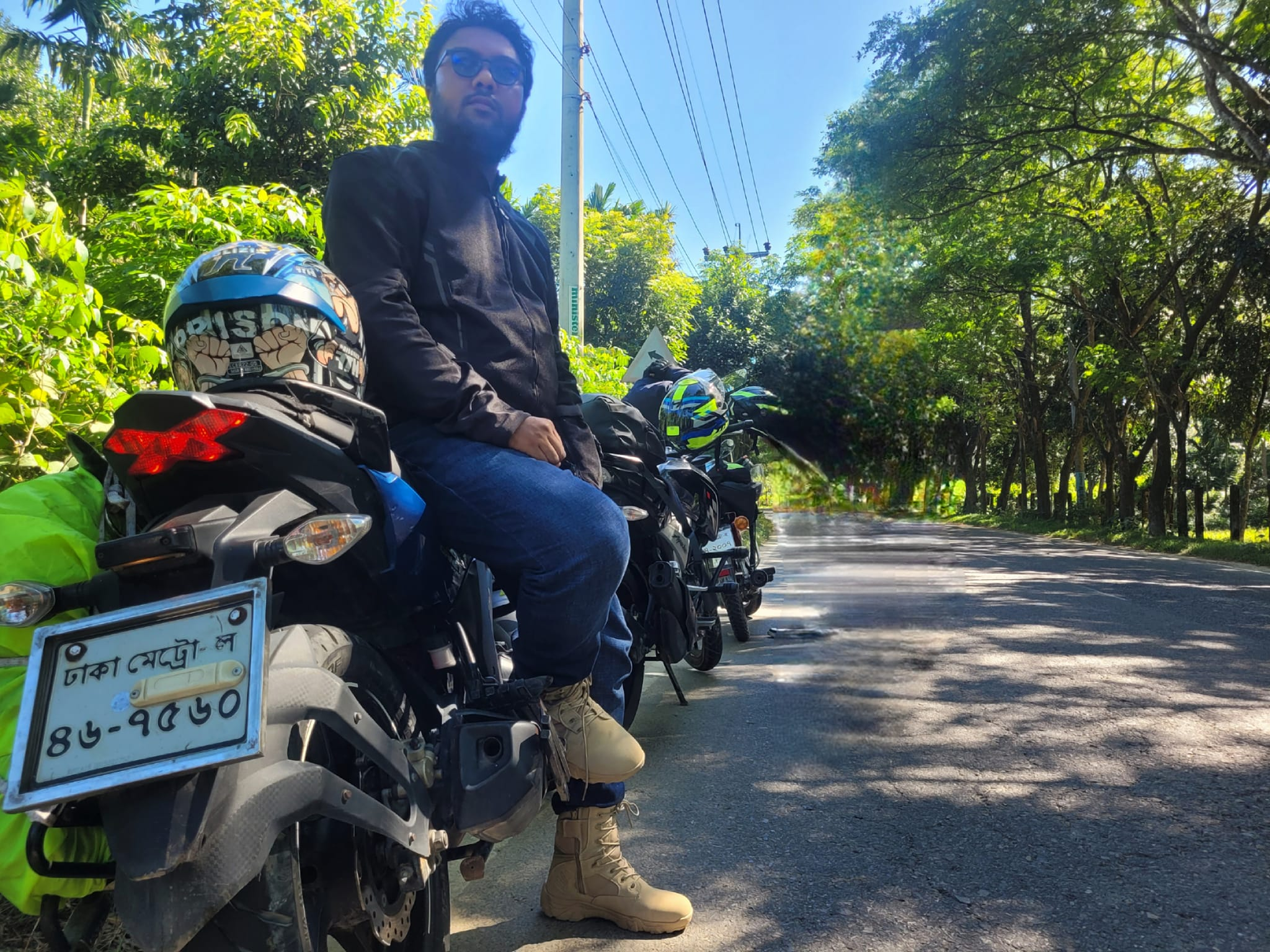 On the road